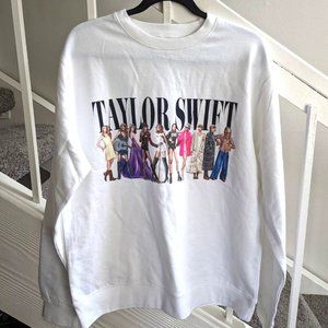 NWOT Taylor Swift Eras Crewneck Sweatshirt 2023 Release, size M